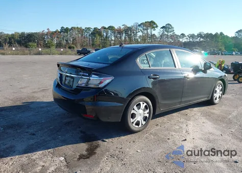 2013 Honda Civic Hybrid from USA, damaged, VIN 19XFB4F26DE200706